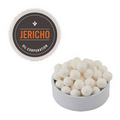 White Snap Top Mint Tin Filled with Signature Peppermints